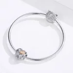 Charms Typu Pandora Czterolistna koniczyna - SCC1248