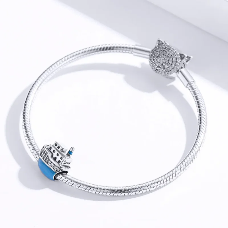 (zdjęcie do) Charms Typu Pandora Łódź - SCC1379 - Wyświetl 2