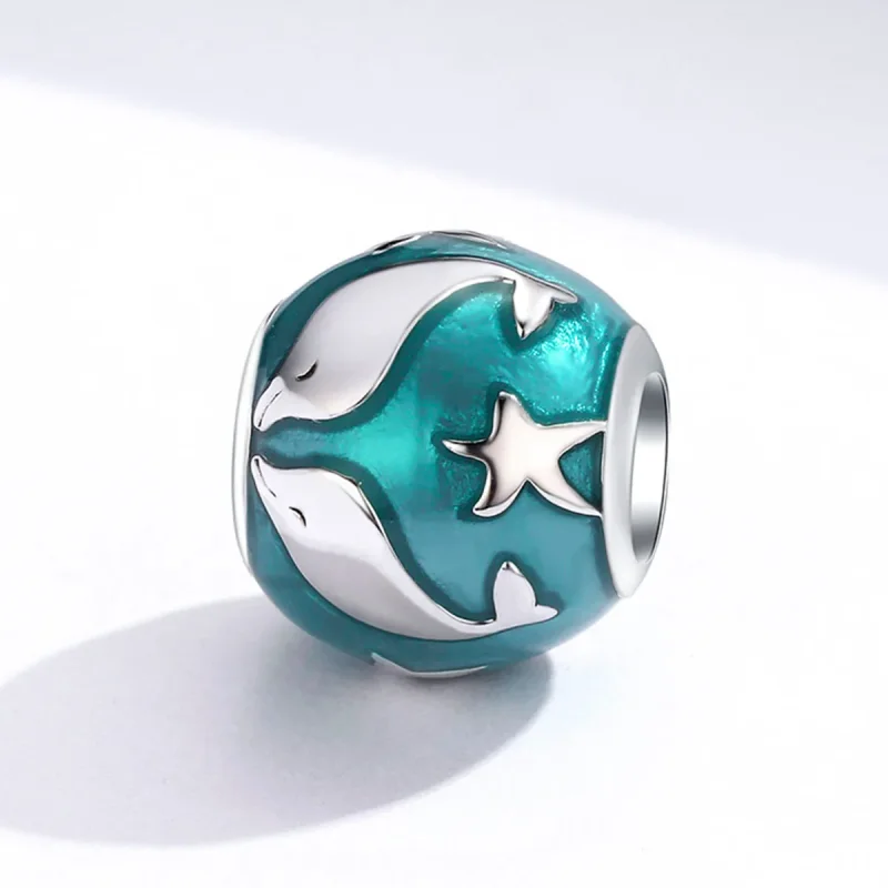 (zdjęcie do) Charms Typu Pandora Delfin - SCC1295 - Wyświetl 4