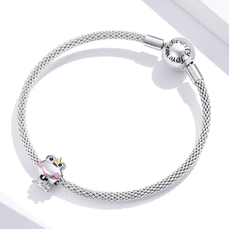 (zdjęcie do) Charms Typu Pandora Delikatna Żaba - SCC1769 - Wyświetl 3