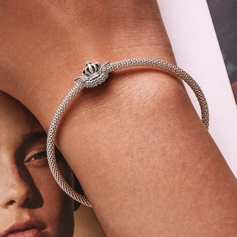 (zdjęcie do) Charms Typu Pandora Delikatna korona - SCC2260 - Wyświetl 6
