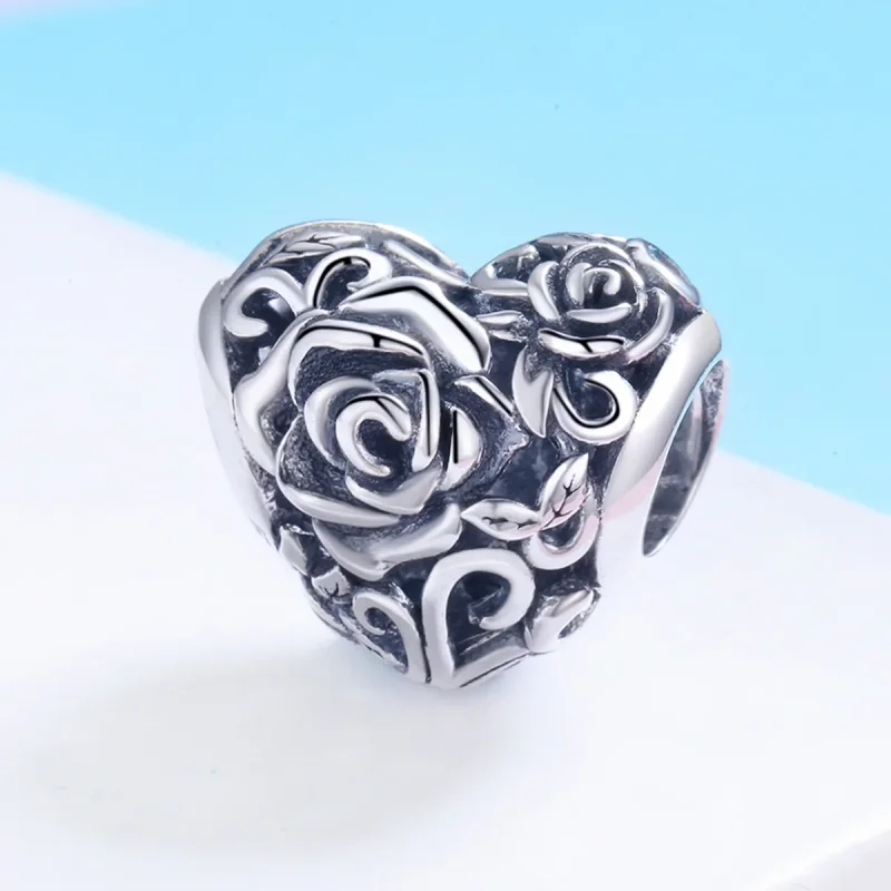 (zdjęcie do) Charms Typu Pandora Delikatna Róża - SCC790 - Wyświetl 2