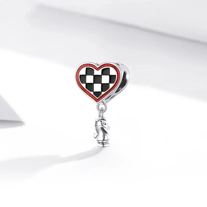 (zdjęcie do) Charms Typu Pandora Deska w kształcie serca - SCC1833 - Wyświetl 2