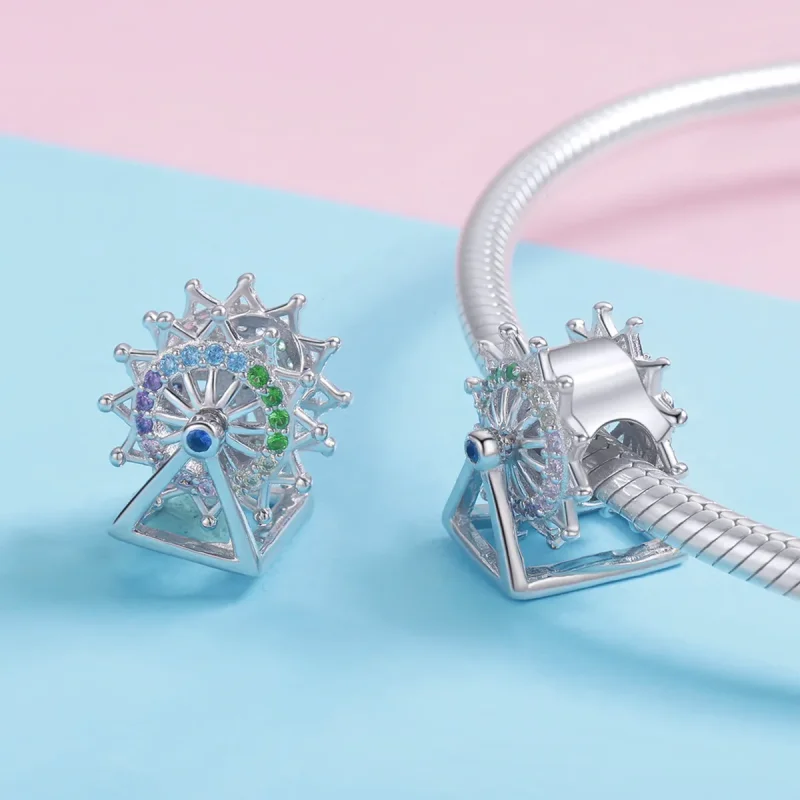 (zdjęcie do) Charms Typu Pandora Diabelski młyn - SCC1028 - Wyświetl 4