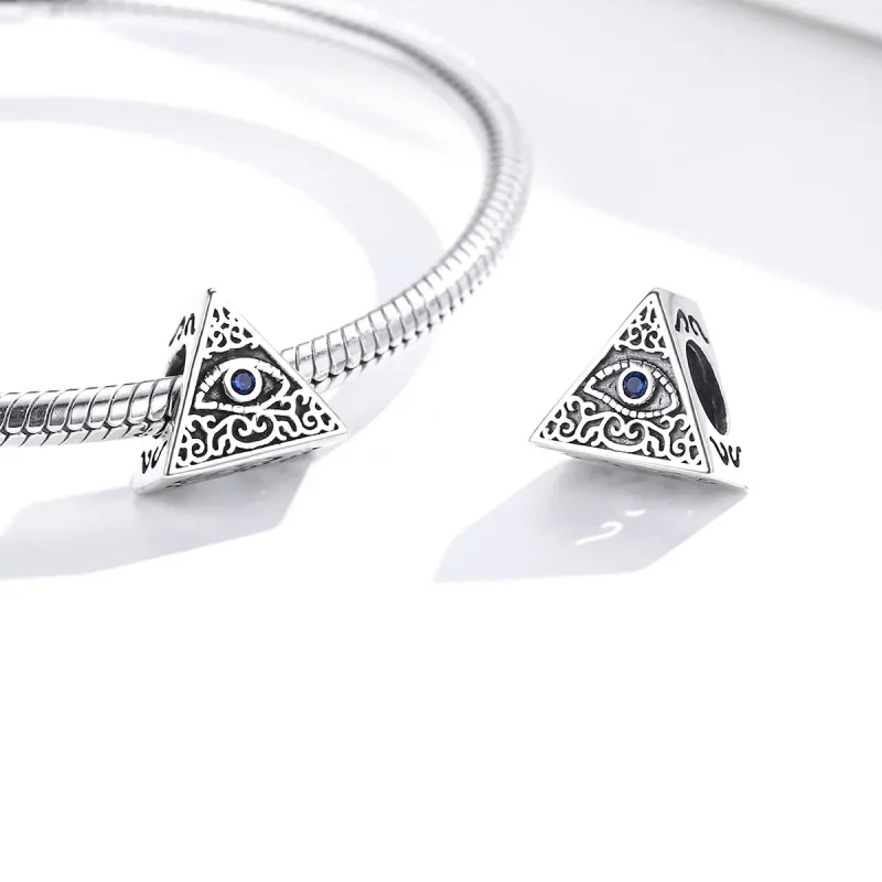 (zdjęcie do) Charms Typu Pandora Diabelskie Oko - SCC1567 - Wyświetl 4