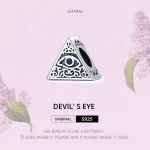 Charms Typu Pandora Diabelskie Oko - SCC1567