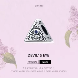 Charms Typu Pandora Diabelskie Oko - SCC1567