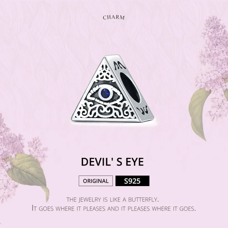 (zdjęcie do) Charms Typu Pandora Diabelskie Oko - SCC1567 - Wyświetl 6