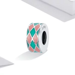 Charms Typu Pandora Diamentowa krata - SCC2165