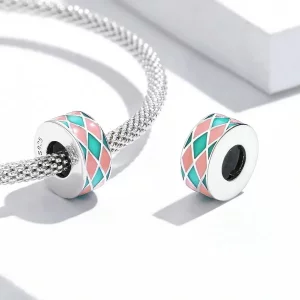 Charms Typu Pandora Diamentowa krata - SCC2165