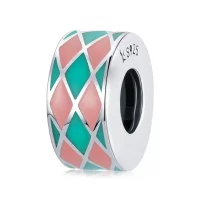 Charms Typu Pandora Diamentowa krata - SCC2165