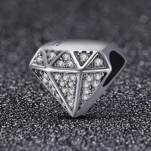 Charms Typu Pandora Diamentowa Miłość - SCC397