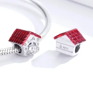 Charms Typu Pandora Dom dla zwierząt - BSC286