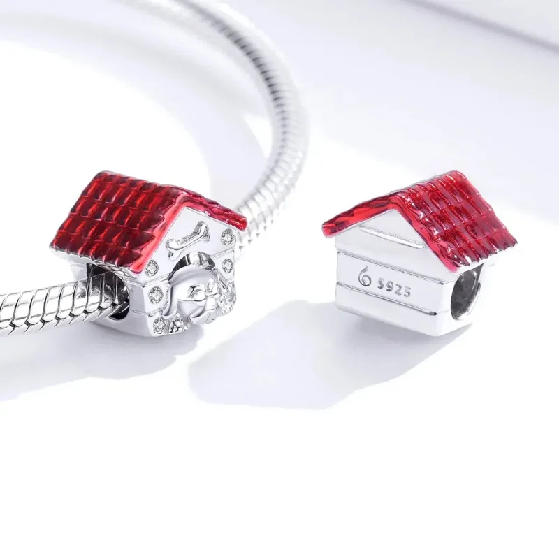 (zdjęcie do) Charms Typu Pandora Dom dla zwierząt - BSC286 - Wyświetl 2