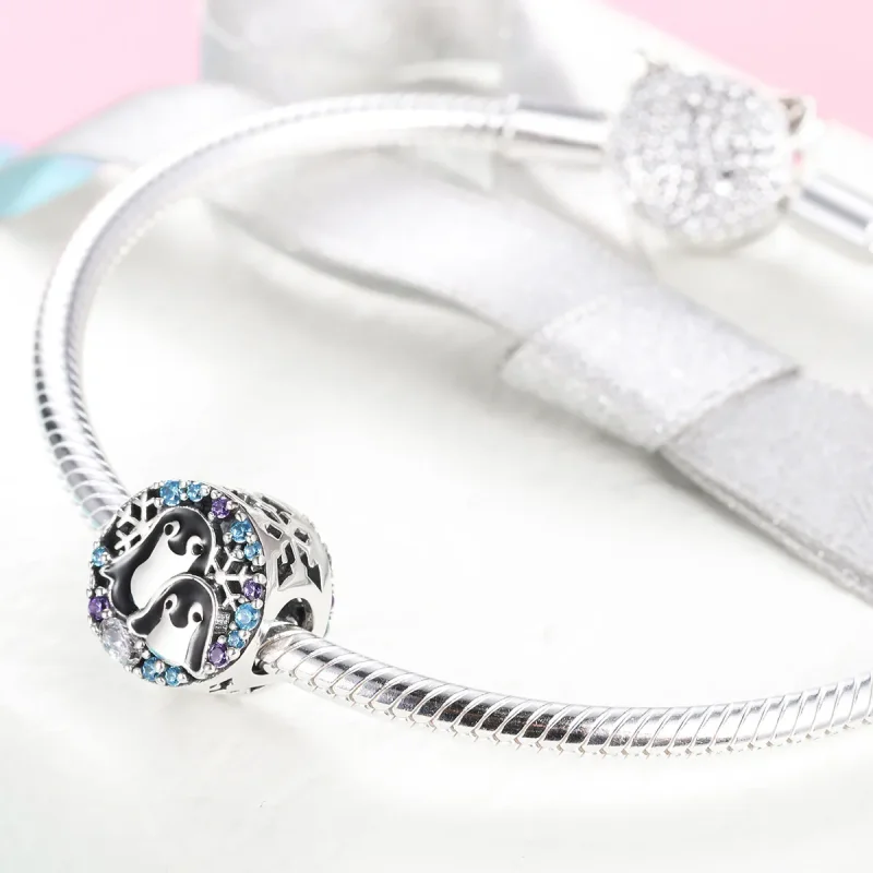 (zdjęcie do) Charms Typu Pandora Dom Pingwina - SCC992 - Wyświetl 4