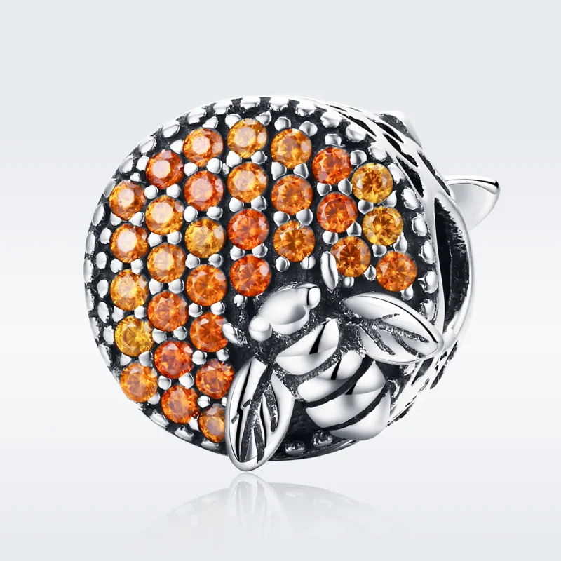 (zdjęcie do) Charms Typu Pandora Dom pszczół - SCC654 - Wyświetl 2