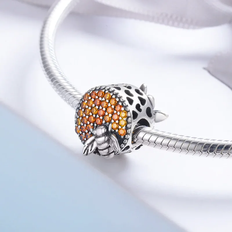 (zdjęcie do) Charms Typu Pandora Dom pszczół - SCC654 - Wyświetl 4