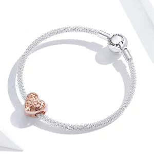 Charms Typu Pandora Drzewo genealogiczne róż - BSC215