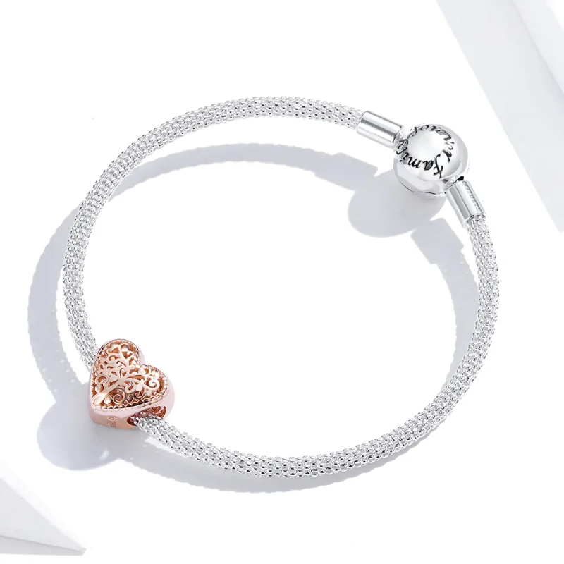 (zdjęcie do) Charms Typu Pandora Drzewo genealogiczne róż - BSC215 - Wyświetl 2