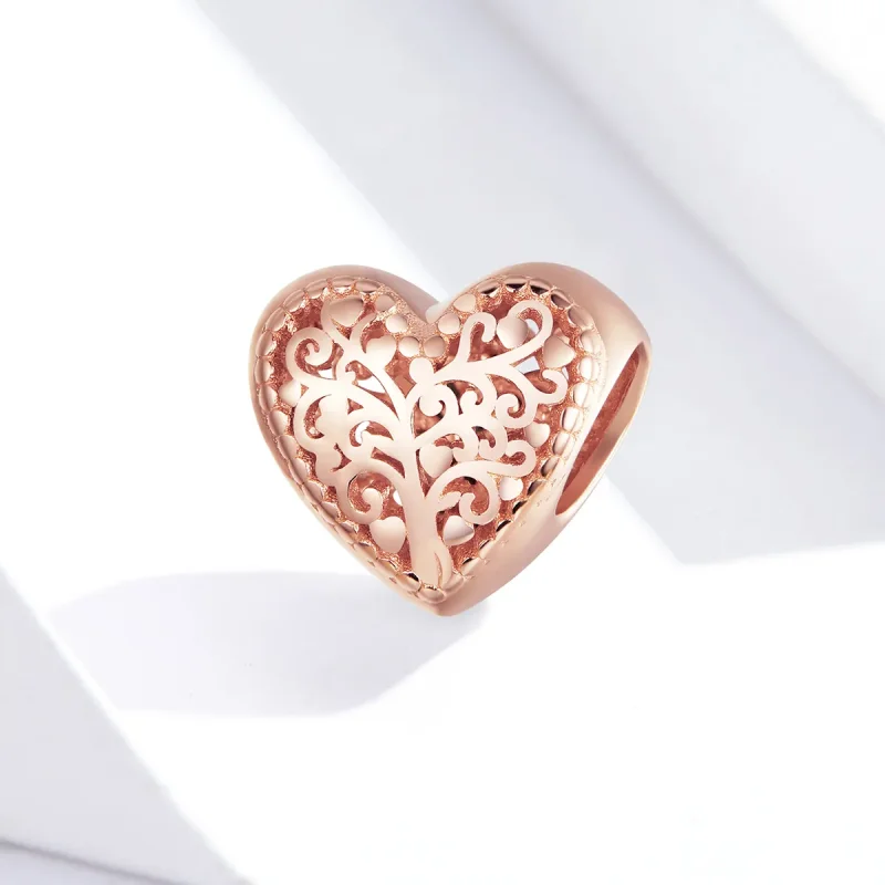 (zdjęcie do) Charms Typu Pandora Drzewo genealogiczne róż - BSC215 - Wyświetl 4