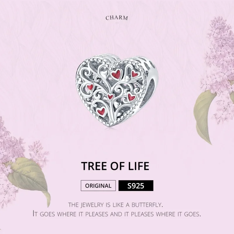 (zdjęcie do) Charms Typu Pandora Drzewo życia - BSC279 - Wyświetl 6