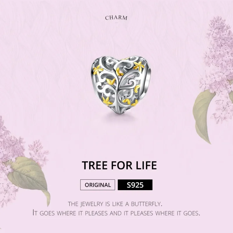 (zdjęcie do) Charms Typu Pandora Drzewo życia - SCC1249 - Wyświetl 2