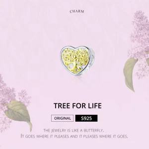 Charms Typu Pandora Drzewo życia - SCC1264