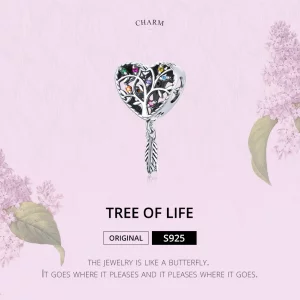 Charms Typu Pandora Drzewo życia - SCC1768