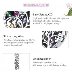 Charms Typu Pandora Drzewo życia - SCC1768