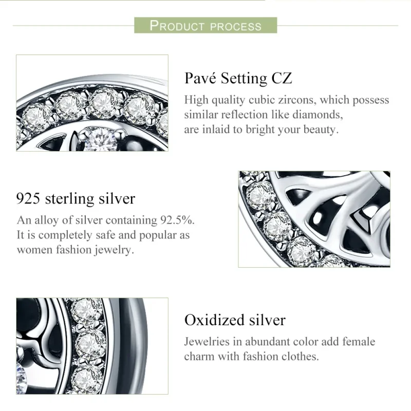 (zdjęcie do) Charms Typu Pandora Drzewo życia - SCC616 - Wyświetl 7
