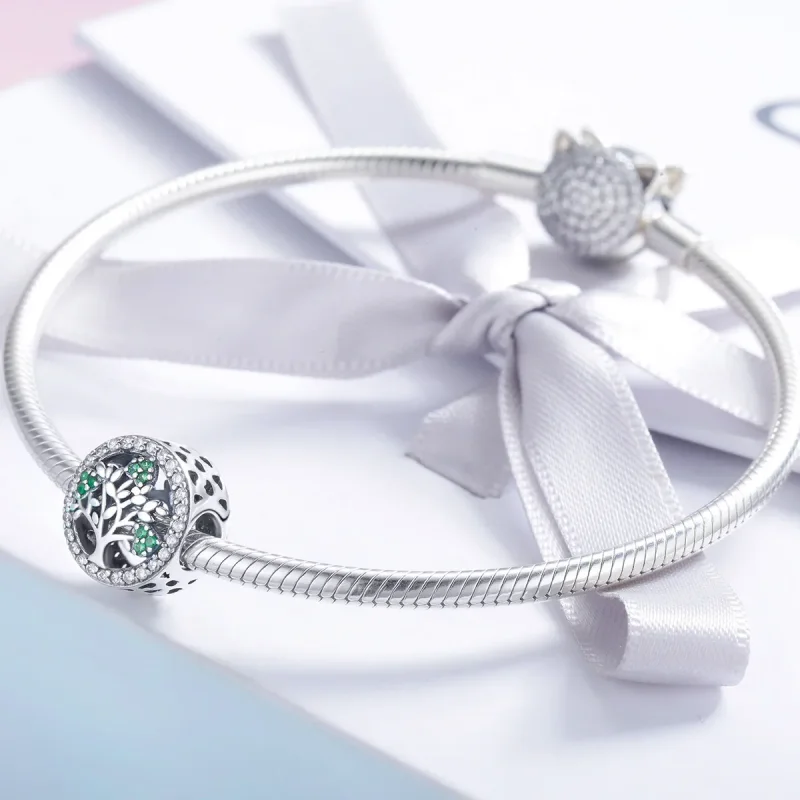 (zdjęcie do) Charms Typu Pandora Drzewo życia - SCC919 - Wyświetl 3