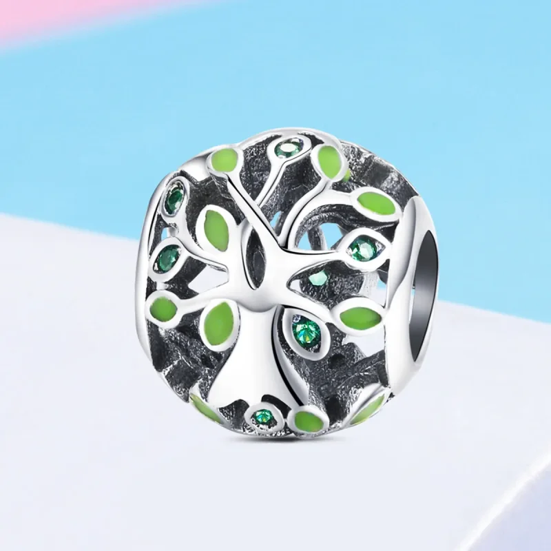 (zdjęcie do) Charms Typu Pandora Drzewo życia - SCC994 - Wyświetl 2