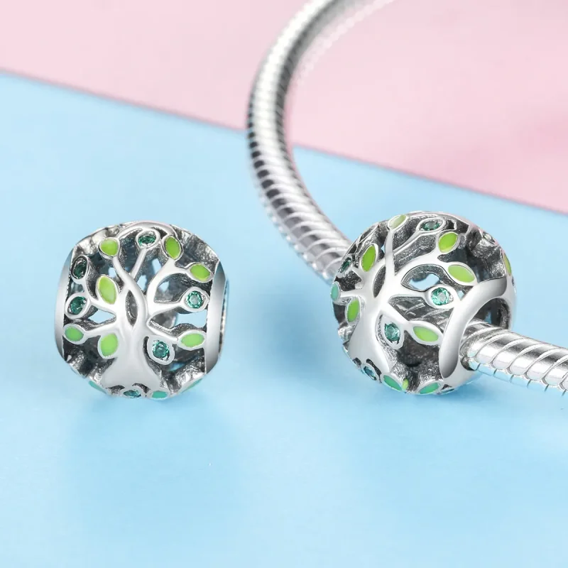 (zdjęcie do) Charms Typu Pandora Drzewo życia - SCC994 - Wyświetl 3