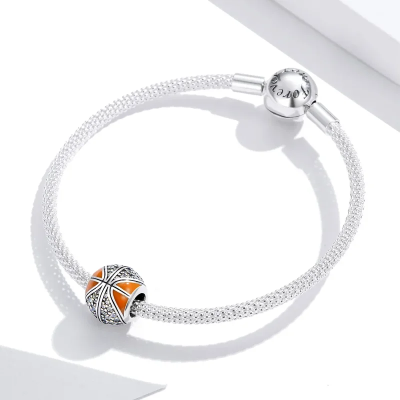 (zdjęcie do) Charms Typu Pandora Duch koszykówki - SCC1506 - Wyświetl 4