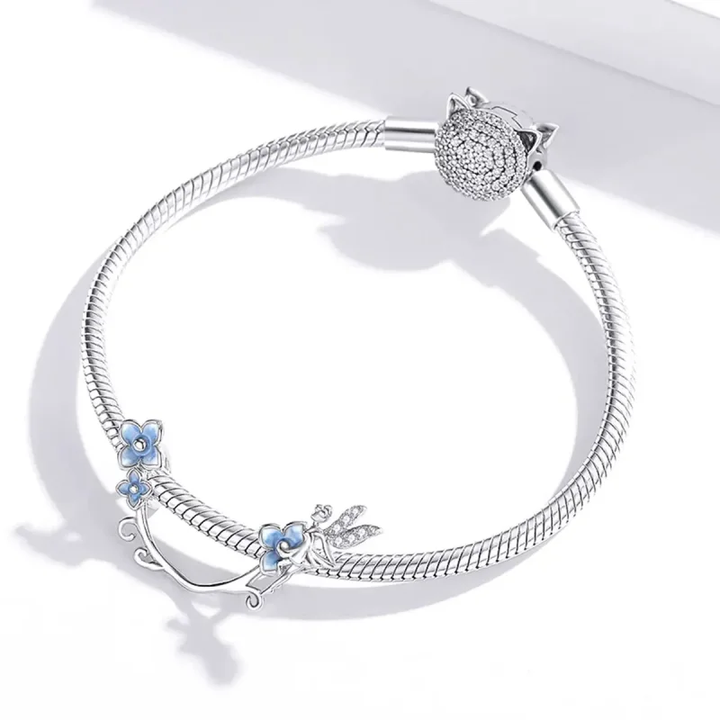 (zdjęcie do) Charms Typu Pandora Duch Kwiatów - BSC391 - Wyświetl 3