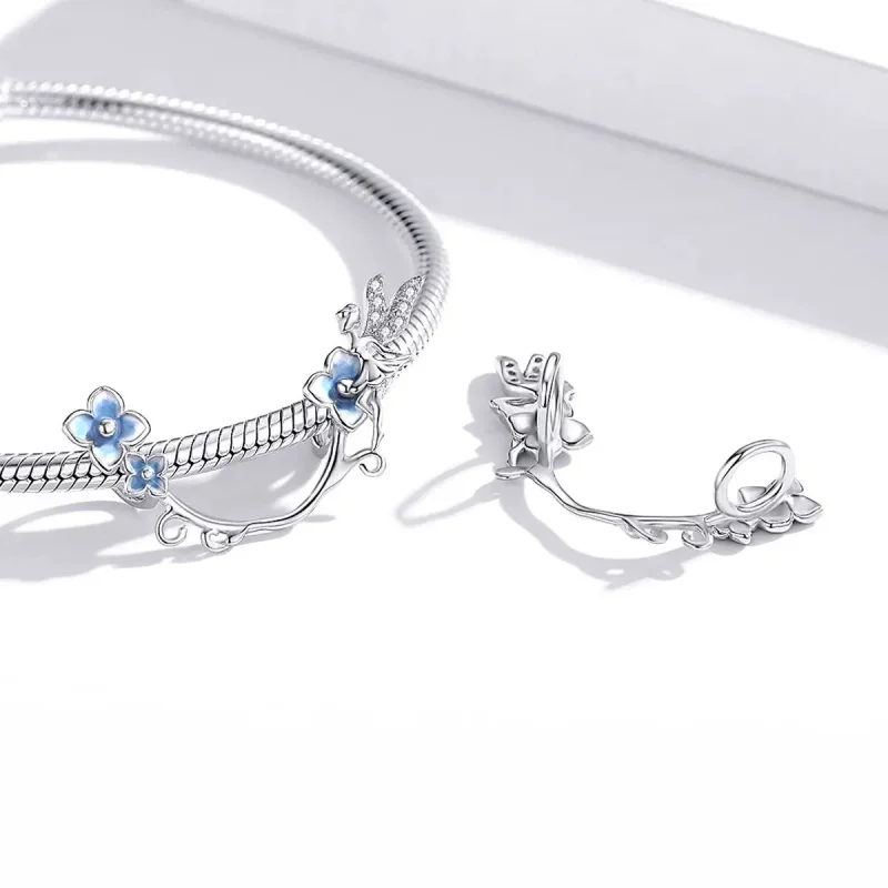 (zdjęcie do) Charms Typu Pandora Duch Kwiatów - BSC391 - Wyświetl 4