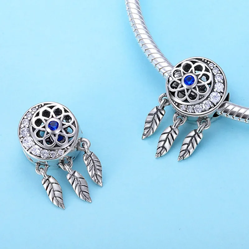 (zdjęcie do) Charms Typu Pandora Duchowy łapacz snów - SCC718 - Wyświetl 2