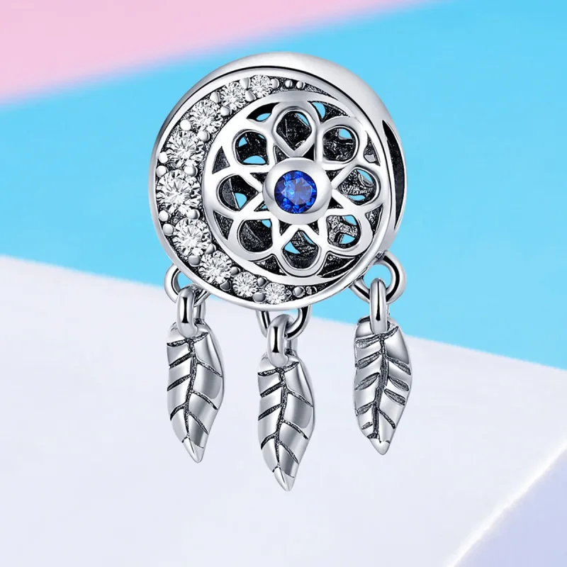 (zdjęcie do) Charms Typu Pandora Duchowy łapacz snów - SCC718 - Wyświetl 4