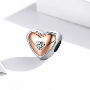 Charms Typu Pandora Dwukolorowa miłość - BSC566