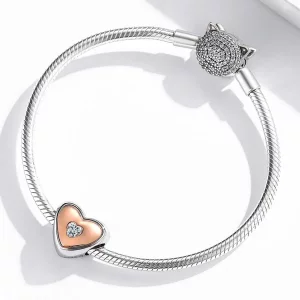 Charms Typu Pandora Dwukolorowa miłość - BSC566