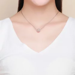 Charms Typu Pandora Dwutonową Kwitnący pączek - SCC923