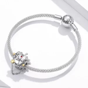 Charms Typu Pandora Dwutonową Magiczny zegar - BSC406
