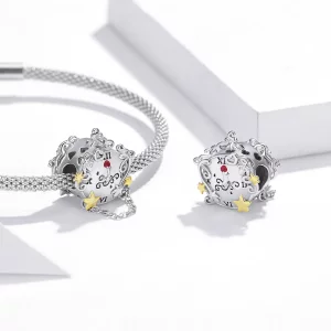 Charms Typu Pandora Dwutonową Magiczny zegar - BSC406
