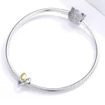 Charms Typu Pandora Dwutonową Zakochany - BSC227