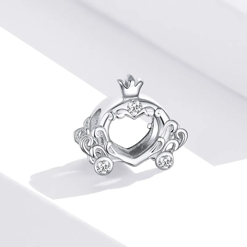 (zdjęcie do) Charms Typu Pandora Dyniowy Wagon Kopciuszka - BSC270 - Wyświetl 2