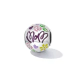Charms Typu Pandora Dzień Matki - Kolorowe Doodle - BSC595