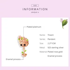 Charms Typu Pandora Dziecko śliczna Groot - BSC130