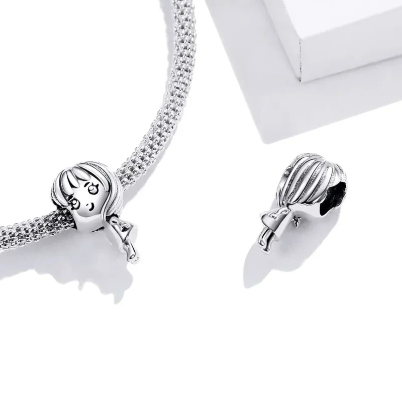 (zdjęcie do) Charms Typu Pandora Dziewczyna z biciem serca - BSC399 - Wyświetl 4