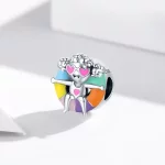 Charms Typu Pandora Dziewczyna z kółkiem do pływania - SCC1918