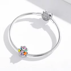 Charms Typu Pandora Dziewczyna z kółkiem do pływania - SCC1918